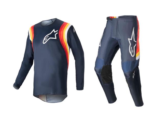 Completo Alpinestars Fluid Corsa Blu